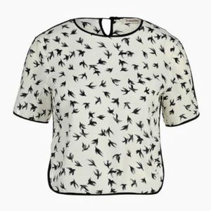 Louche London Bird Crop Top